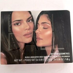 Kendall Collection by Kylie Blush And Highlighter Cheek Quad New